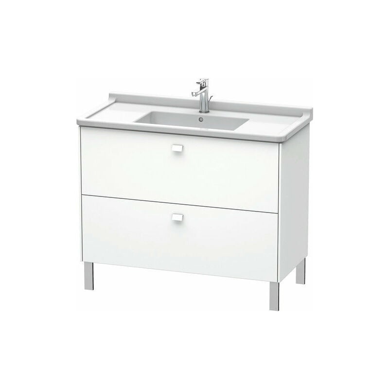 

Duravit Brioso Mueble de pie Compacto 102,0 x 46,9 cm, 2 extraíbles, incl. hueco para sifón y delantal, para lavabo Starck 3 030410, Color