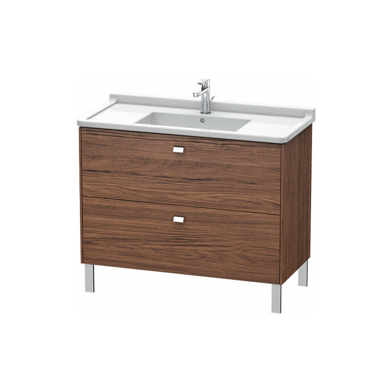 

Duravit Brioso Mueble de pie Compacto 102,0 x 46,9 cm, 2 extraíbles, incl. hueco para sifón y delantal, para lavabo Starck 3 030410, Color