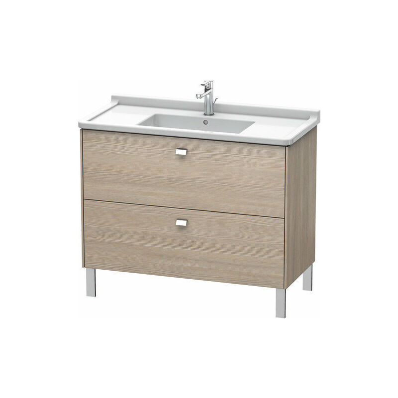 

Duravit Brioso Mueble de pie Compacto 102,0 x 46,9 cm, 2 extraíbles, incl. hueco para sifón y delantal, para lavabo Starck 3 030410, Color