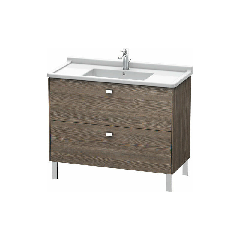 

Duravit Brioso Mueble de pie Compacto 102,0 x 46,9 cm, 2 extraíbles, incl. hueco para sifón y delantal, para lavabo Starck 3 030410, Color