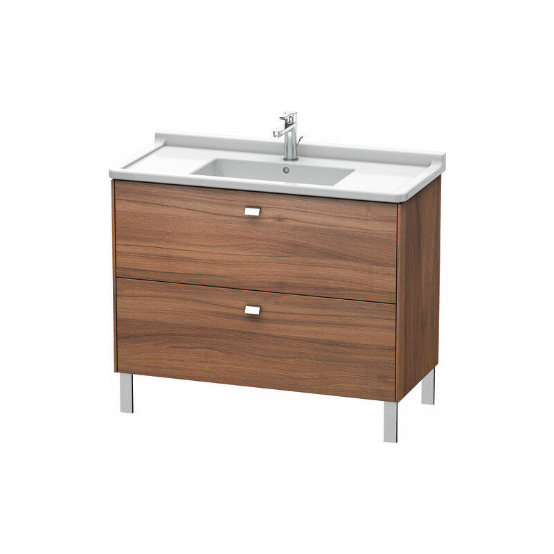 

Duravit Brioso Mueble de pie Compacto 102,0 x 46,9 cm, 2 extraíbles, incl. hueco para sifón y delantal, para lavabo Starck 3 030410, Color