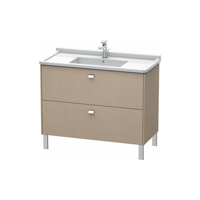 

Duravit Brioso Mueble de pie Compacto 102,0 x 46,9 cm, 2 extraíbles, incl. hueco para sifón y delantal, para lavabo Starck 3 030410, Color