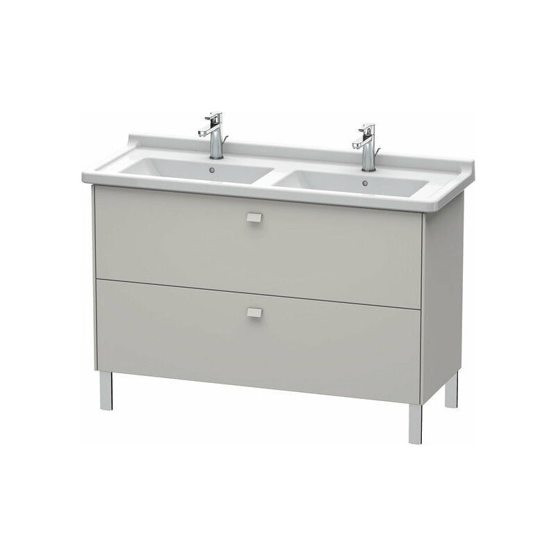 

Duravit Brioso Mueble de pie Compacto 122,0 x 46,9 cm, 2 extraíbles, incl. hueco para sifón y delantal, para lavabo Starck 3 033213, Color