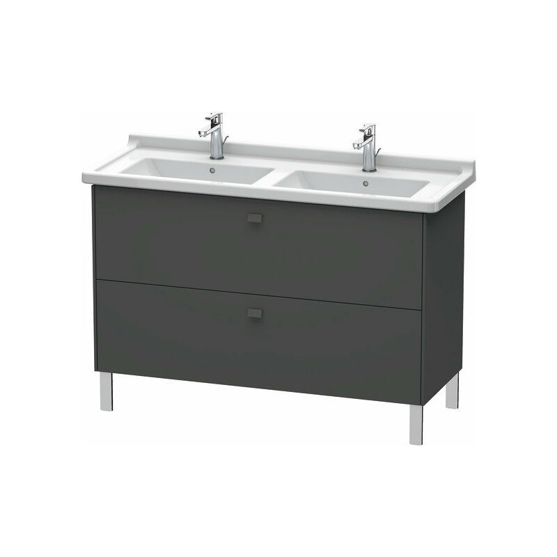 

Duravit Brioso Mueble de pie Compacto 122,0 x 46,9 cm, 2 extraíbles, incl. hueco para sifón y delantal, para lavabo Starck 3 033213, Color