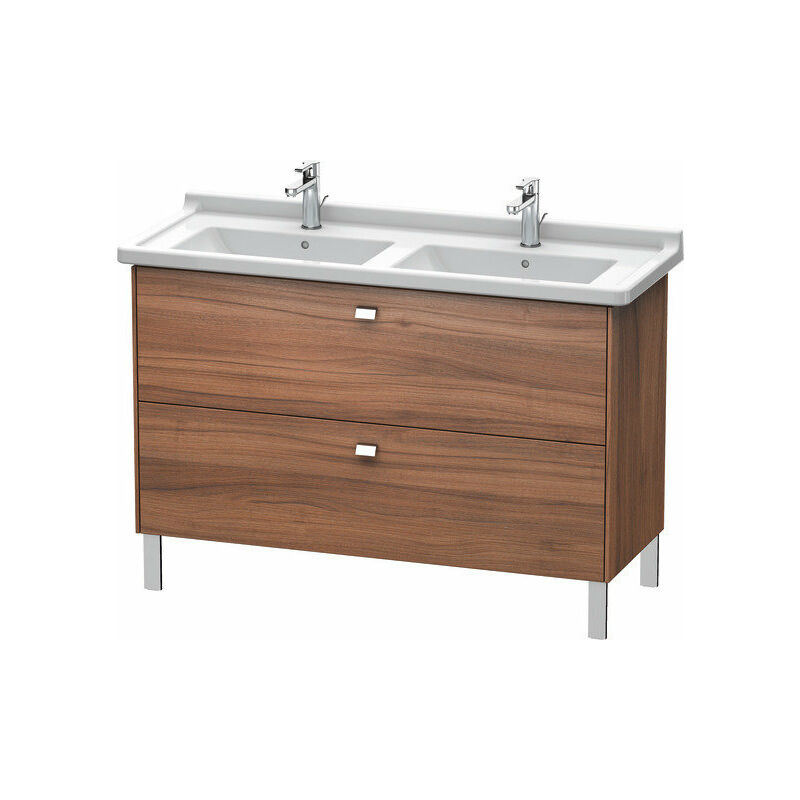 

Duravit Brioso Mueble de pie Compacto 122,0 x 46,9 cm, 2 extraíbles, incl. hueco para sifón y delantal, para lavabo Starck 3 033213, Color