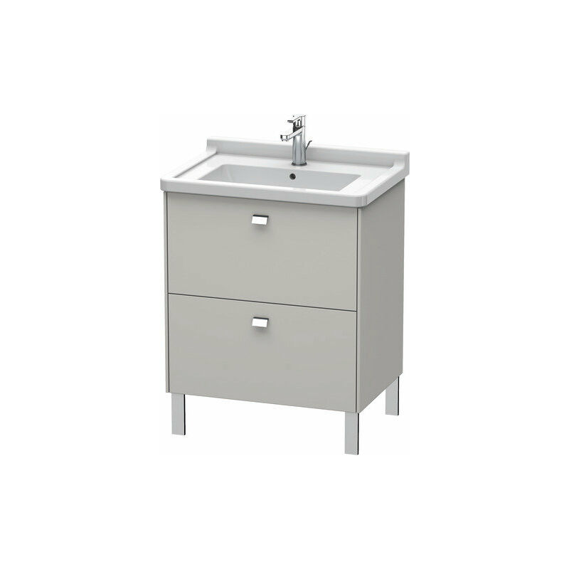 

Duravit Brioso Mueble de pie Compacto 67,0 x 46,9 cm, 2 extraíbles, incl. hueco para sifón y delantal, para lavabo Starck 3 030470, Color