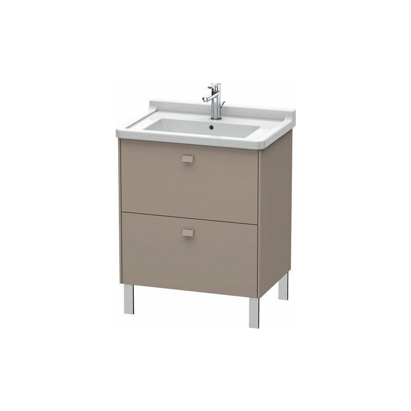 

Duravit Brioso Mueble de pie Compacto 67,0 x 46,9 cm, 2 extraíbles, incl. hueco para sifón y delantal, para lavabo Starck 3 030470, Color