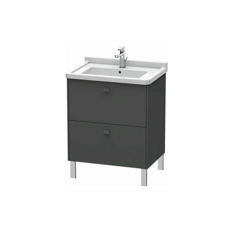 

Duravit Brioso Mueble de pie Compacto 67,0 x 46,9 cm, 2 extraíbles, incl. hueco para sifón y delantal, para lavabo Starck 3 030470, Color