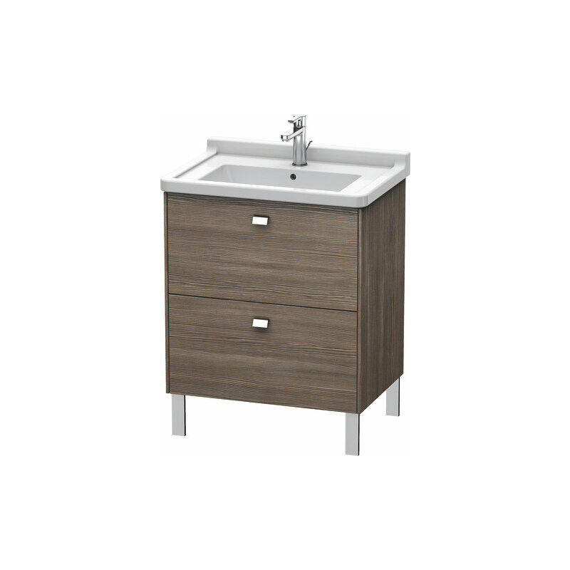 

Duravit Brioso Mueble de pie Compacto 67,0 x 46,9 cm, 2 extraíbles, incl. hueco para sifón y delantal, para lavabo Starck 3 030470, Color