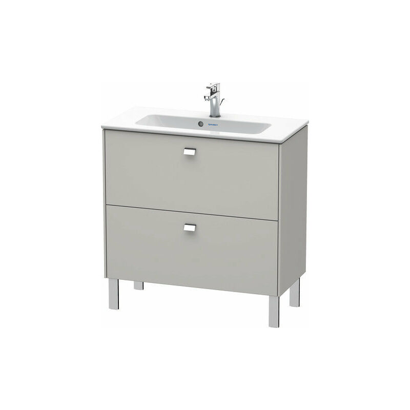 

Duravit Brioso Mueble de pie Compacto 82,0 x 38,9 cm, 2 extraíbles, incl. hueco para sifón y delantal, para lavabo ME by Starck 234283, Color