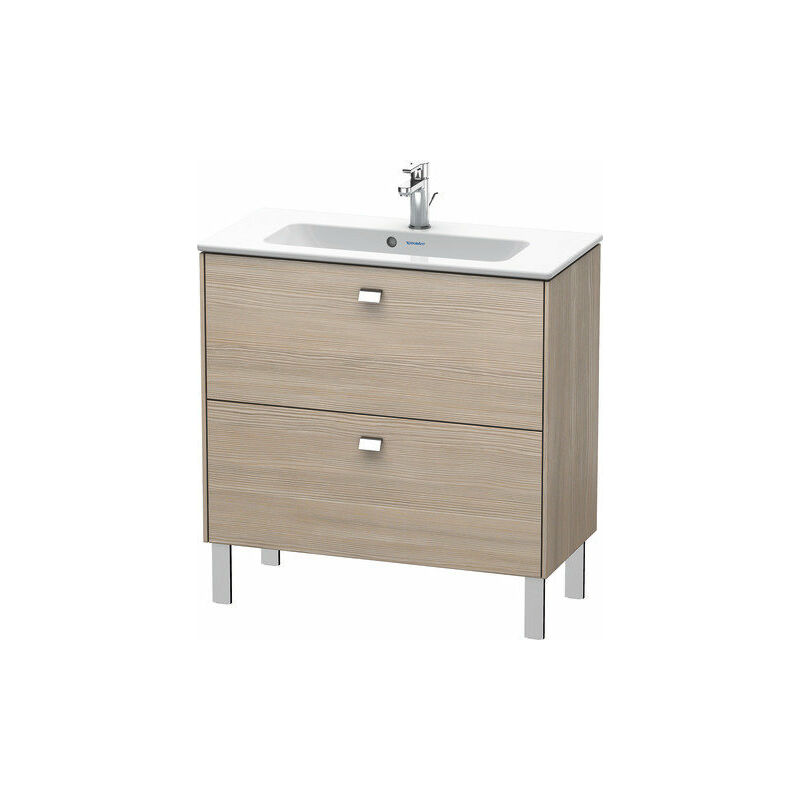 

Duravit Brioso Mueble de pie Compacto 82,0 x 38,9 cm, 2 extraíbles, incl. hueco para sifón y delantal, para lavabo ME by Starck 234283, Color