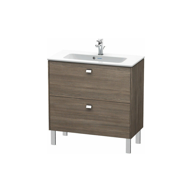 

Duravit Brioso Mueble de pie Compacto 82,0 x 38,9 cm, 2 extraíbles, incl. hueco para sifón y delantal, para lavabo ME by Starck 234283, Color
