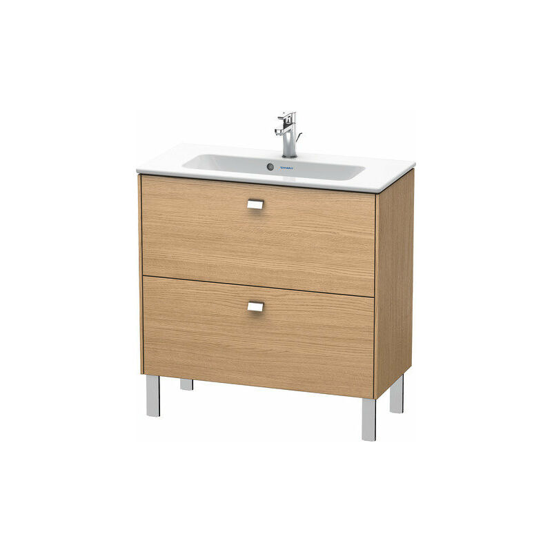 

Duravit Brioso Mueble de pie Compacto 82,0 x 38,9 cm, 2 extraíbles, incl. hueco para sifón y delantal, para lavabo ME by Starck 234283, Color