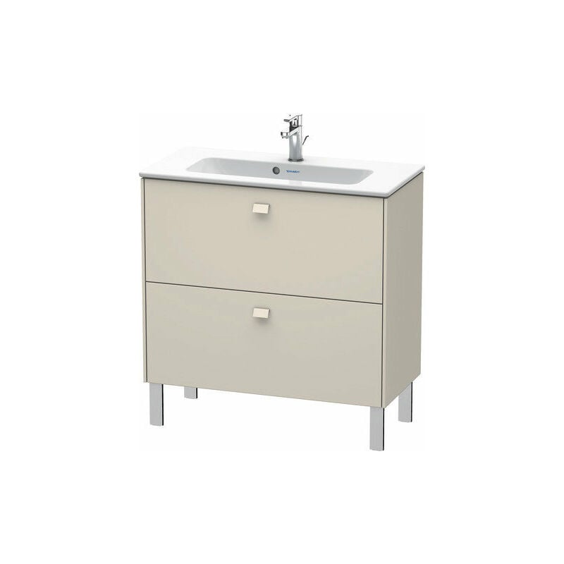 

Duravit Brioso Mueble de pie Compacto 82,0 x 38,9 cm, 2 extraíbles, incl. hueco para sifón y delantal, para lavabo ME by Starck 234283, Color