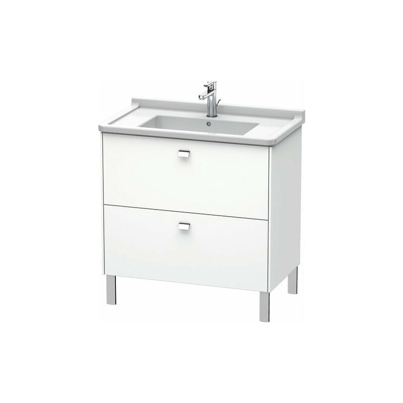 

Duravit Brioso Mueble de pie Compacto 82,0 x 46,9 cm, 2 extraíbles, incl. hueco para sifón y delantal, para lavabo Starck 3 030480, Color