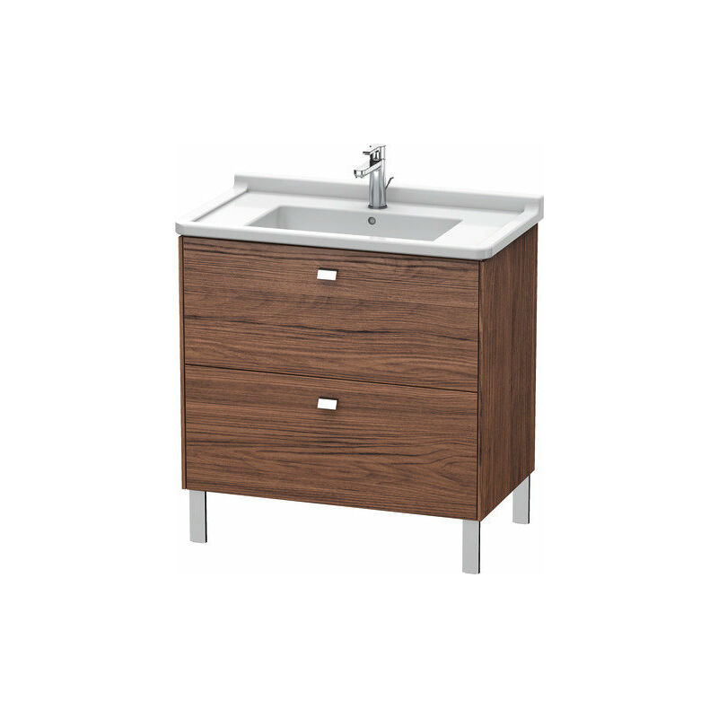 

Duravit Brioso Mueble de pie Compacto 82,0 x 46,9 cm, 2 extraíbles, incl. hueco para sifón y delantal, para lavabo Starck 3 030480, Color
