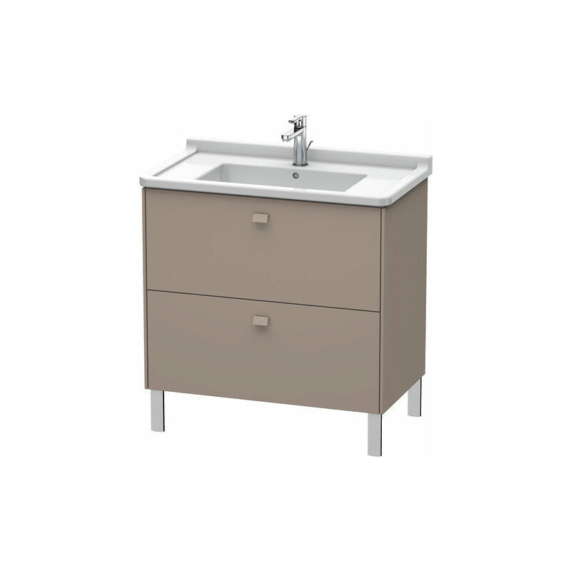 

Duravit Brioso Mueble de pie Compacto 82,0 x 46,9 cm, 2 extraíbles, incl. hueco para sifón y delantal, para lavabo Starck 3 030480, Color
