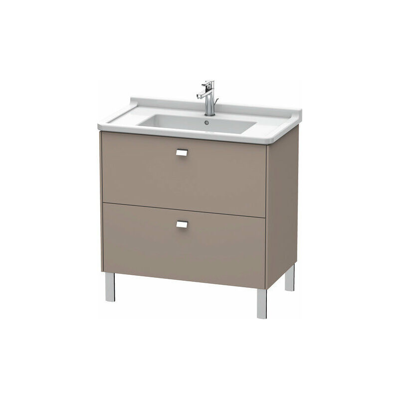 

Duravit Brioso Mueble de pie Compacto 82,0 x 46,9 cm, 2 extraíbles, incl. hueco para sifón y delantal, para lavabo Starck 3 030480, Color