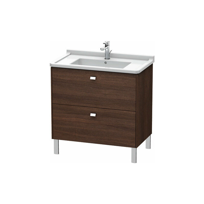 

Duravit Brioso Mueble de pie Compacto 82,0 x 46,9 cm, 2 extraíbles, incl. hueco para sifón y delantal, para lavabo Starck 3 030480, Color