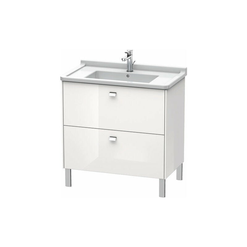 

Duravit Brioso Mueble de pie Compacto 82,0 x 46,9 cm, 2 extraíbles, incl. hueco para sifón y delantal, para lavabo Starck 3 030480, Color