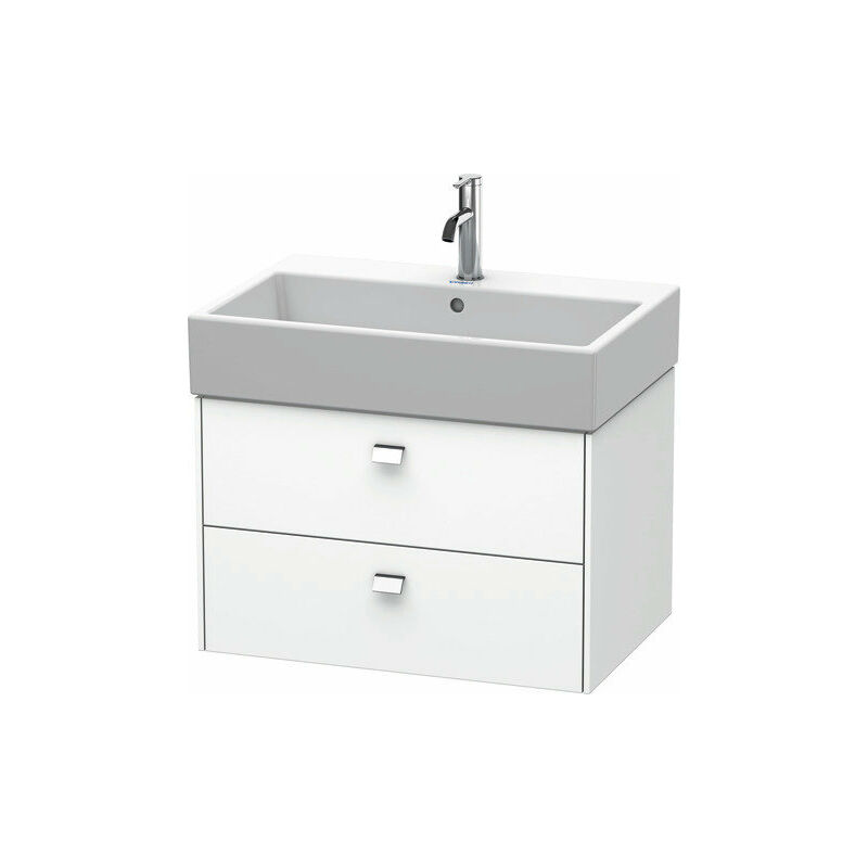 

Duravit Brioso Mueble empotrado de pared 68,4 x 45,9 cm, 2 cajones, incl. hueco para sifón y delantal, para lavabo Vero Air 235070, Color