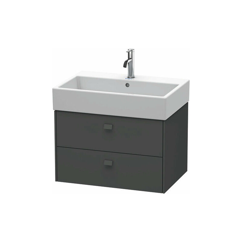 

Duravit Brioso Mueble empotrado de pared 68,4 x 45,9 cm, 2 cajones, incl. hueco para sifón y delantal, para lavabo Vero Air 235070, Color