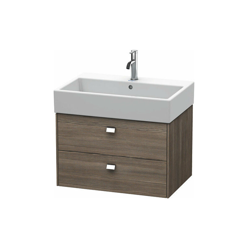 

Duravit Brioso Mueble empotrado de pared 68,4 x 45,9 cm, 2 cajones, incl. hueco para sifón y delantal, para lavabo Vero Air 235070, Color