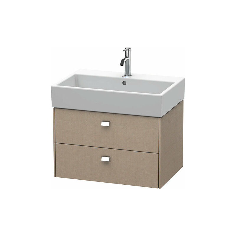 

Duravit Brioso Mueble empotrado de pared 68,4 x 45,9 cm, 2 cajones, incl. hueco para sifón y delantal, para lavabo Vero Air 235070, Color