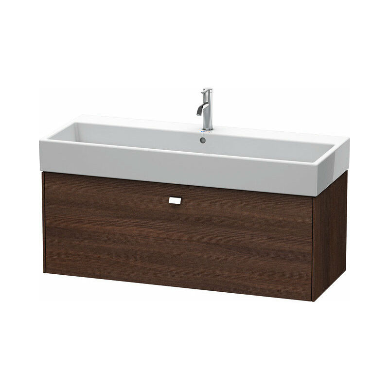 

Duravit Brioso Neceser de pared, 1 extraíble, 118,4 x 45,9 cm, para Vero Air 235012, Color (frente/cuerpo): Decoración Castaño Oscuro, Mango Cromado