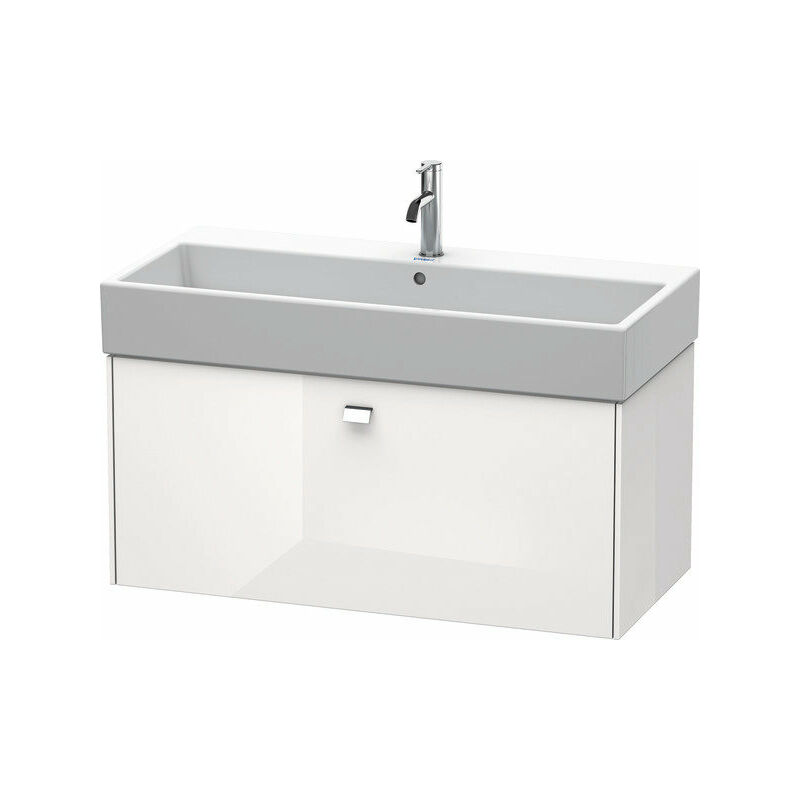 

Duravit Brioso Neceser de pared, 1 extraíble, 98,4 x 45,9 cm, para Vero Air 235010, Color (frente/cuerpo): Decoración blanca de alto brillo, mango