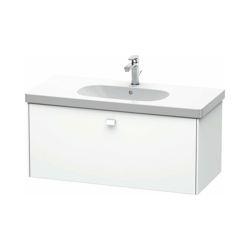 

Duravit Brioso Neceser de pared 102,0 x 46,9 cm, 1 cajón, para lavabo D-Código 034210, Color (frente/cuerpo): Decoración blanco mate, mango blanco