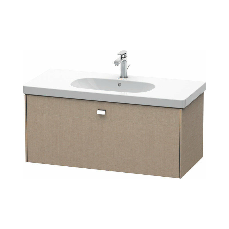 

Duravit Brioso Neceser de pared 102,0 x 46,9 cm, 1 cajón, para lavabo D-Código 034210, Color (frente/cuerpo): Decoración lino, mango cromado