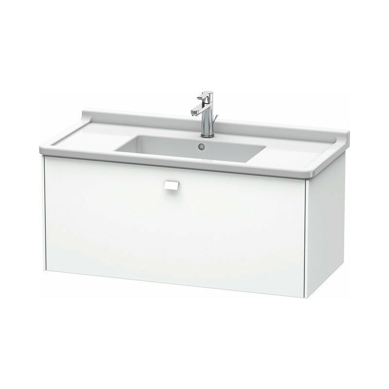 

Duravit Brioso Neceser de pared 102,0 x 46,9 cm, 1 extraíble, para lavabo Starck 3 030410, Color (frente/cuerpo): Decoración blanco mate, mango