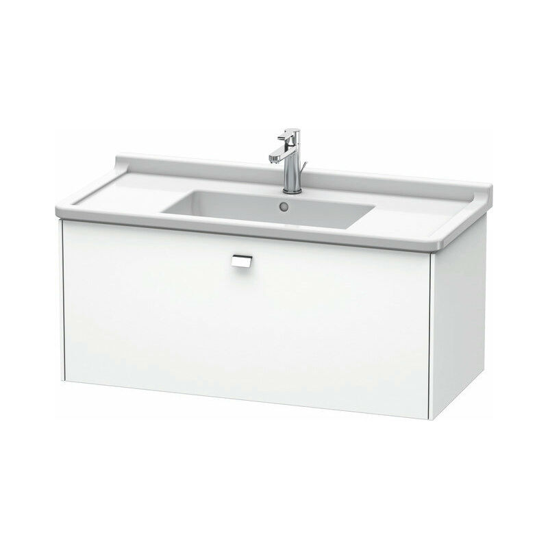 

Duravit Brioso Neceser de pared 102,0 x 46,9 cm, 1 extraíble, para lavabo Starck 3 030410, Color (frente/cuerpo): Decoración blanco mate, mango