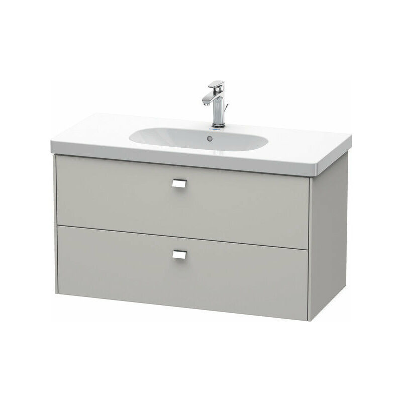 

Duravit Brioso Neceser de pared 102,0 x 46,9 cm, con 2 cajones, incl. hueco para sifón y delantal, para lavabo D-Código 034210, Color
