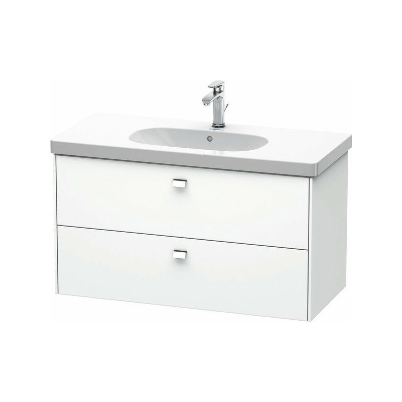 

Duravit Brioso Neceser de pared 102,0 x 46,9 cm, con 2 cajones, incl. hueco para sifón y delantal, para lavabo D-Código 034210, Color