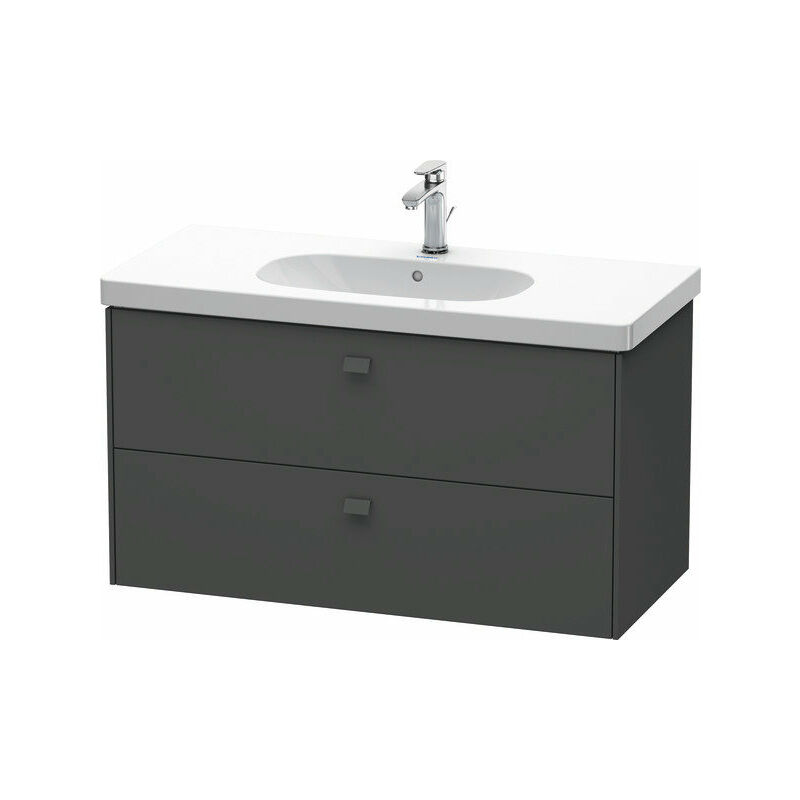 

Duravit Brioso Neceser de pared 102,0 x 46,9 cm, con 2 cajones, incl. hueco para sifón y delantal, para lavabo D-Código 034210, Color