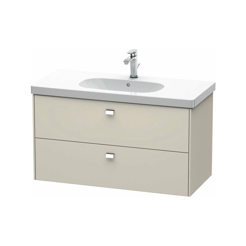 

Duravit Brioso Neceser de pared 102,0 x 46,9 cm, con 2 cajones, incl. hueco para sifón y delantal, para lavabo D-Código 034210, Color