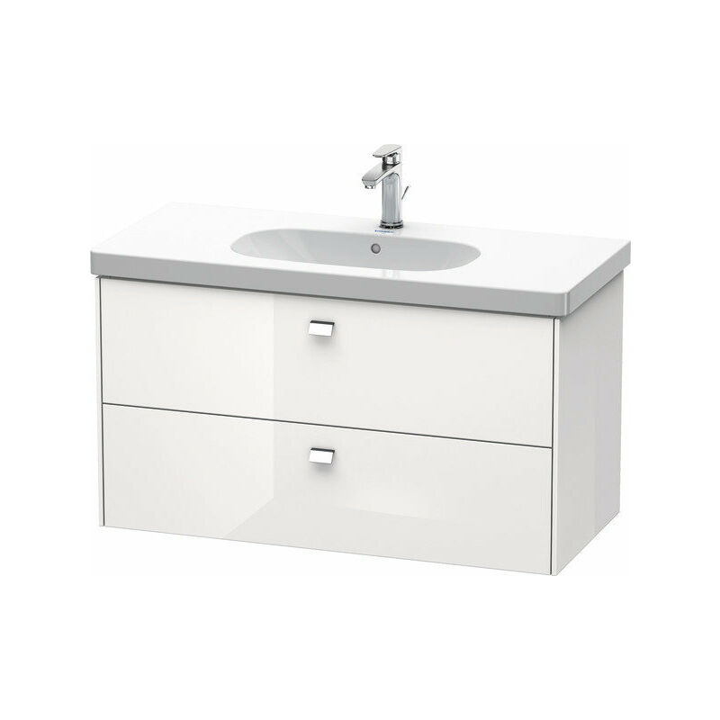 

Duravit Brioso Neceser de pared 102,0 x 46,9 cm, con 2 cajones, incl. hueco para sifón y delantal, para lavabo D-Código 034210, Color