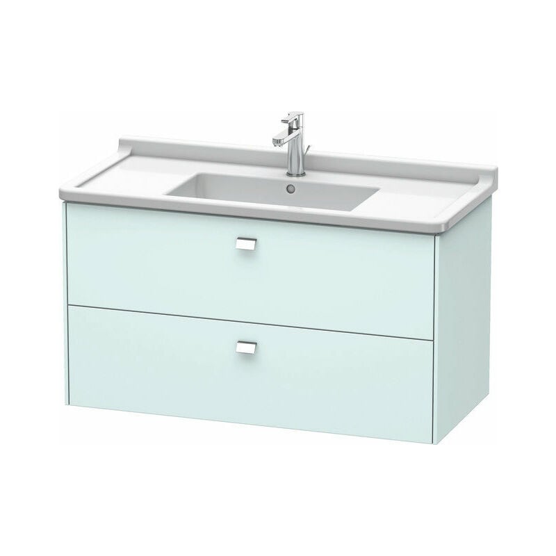 

Duravit Brioso Neceser de pared 102,0 x 46,9 cm, con 2 cajones, incl. hueco para sifón y delantal, para lavabo Starck 3 030410, Color