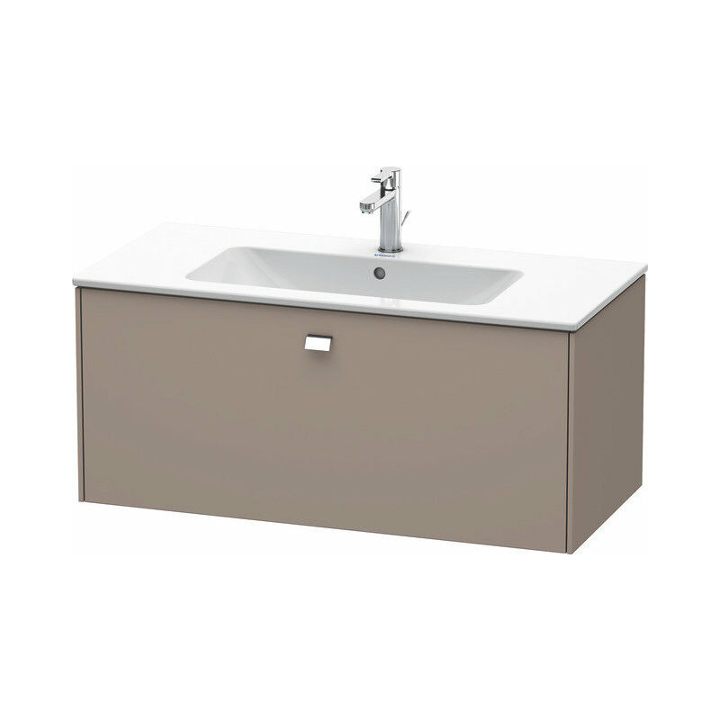 

Duravit Brioso Neceser de pared 102,0 x 47,9 cm, 1 extraíble, para lavabo ME by Starck 233610, Color (frente/cuerpo): Diseño basalto mate, mango