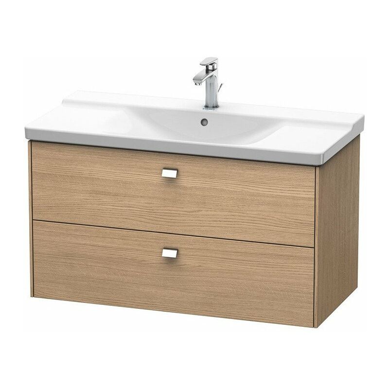 

Duravit - BRIOSO Griffe mueble bajo lavabo cromado 561x1020x479mm roble eu