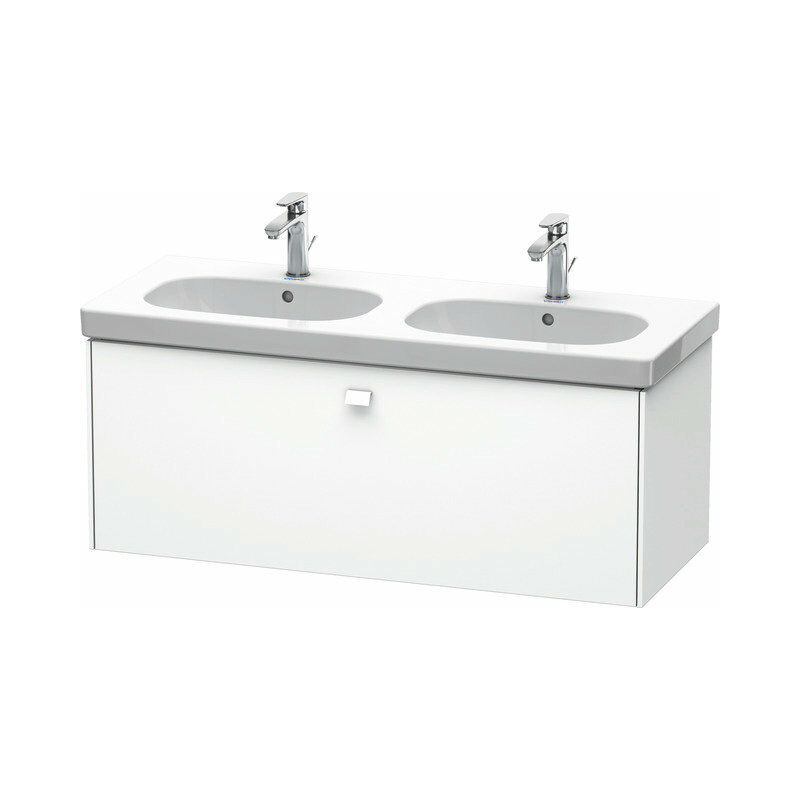 

Duravit Brioso Neceser de pared 117,0 x 46,9 cm, 1 cajón, para lavabo D-Código 034812, Color (frente/cuerpo): Decoración blanco mate, mango blanco