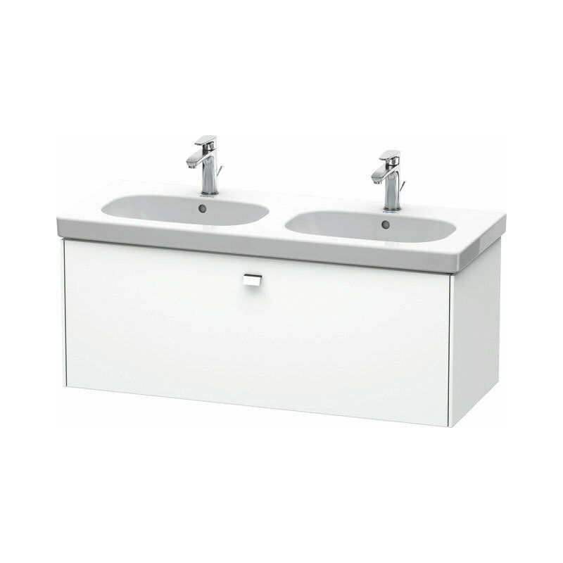 

Duravit Brioso Neceser de pared 117,0 x 46,9 cm, 1 cajón, para lavabo D-Código 034812, Color (frente/cuerpo): Decoración blanco mate, mango cromado