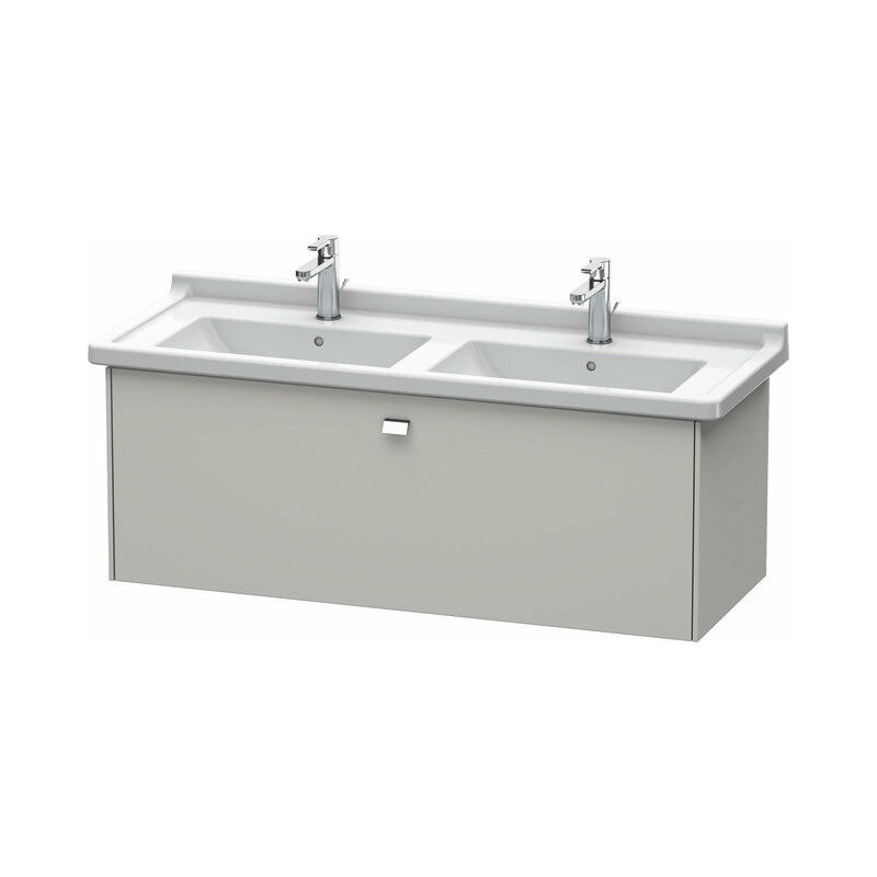 

Duravit Brioso Neceser de pared 122,0 x 46,9 cm, 1 extraíble, para lavabo Starck 3 033213, Color (frente/cuerpo): Gris hormigón Decoración mate,