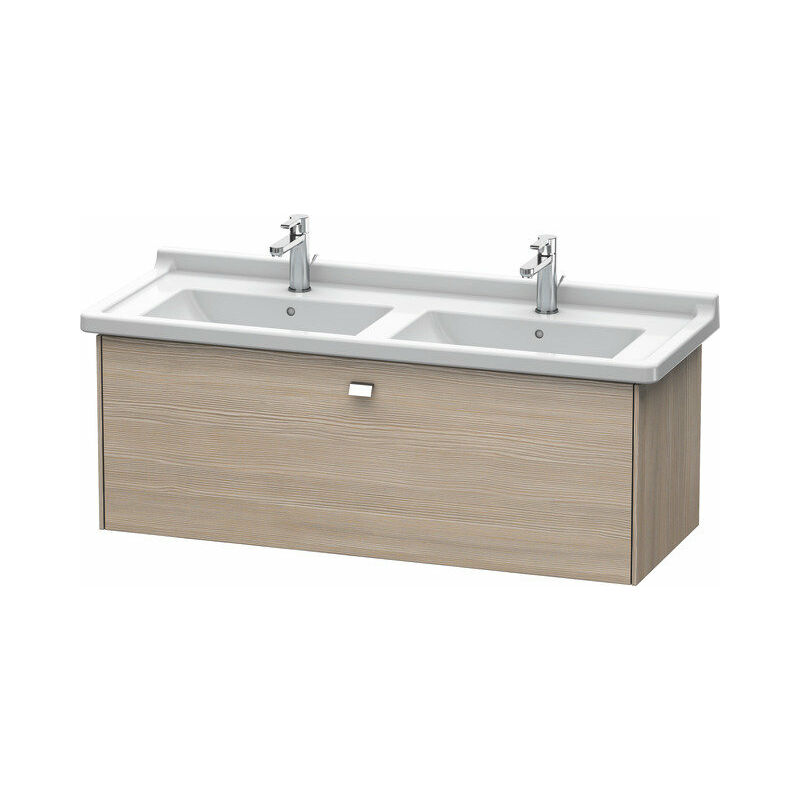 

Duravit Brioso Neceser de pared 122,0 x 46,9 cm, 1 extraíble, para lavabo Starck 3 033213, Color (frente/cuerpo): Pino Decoración plata, mango