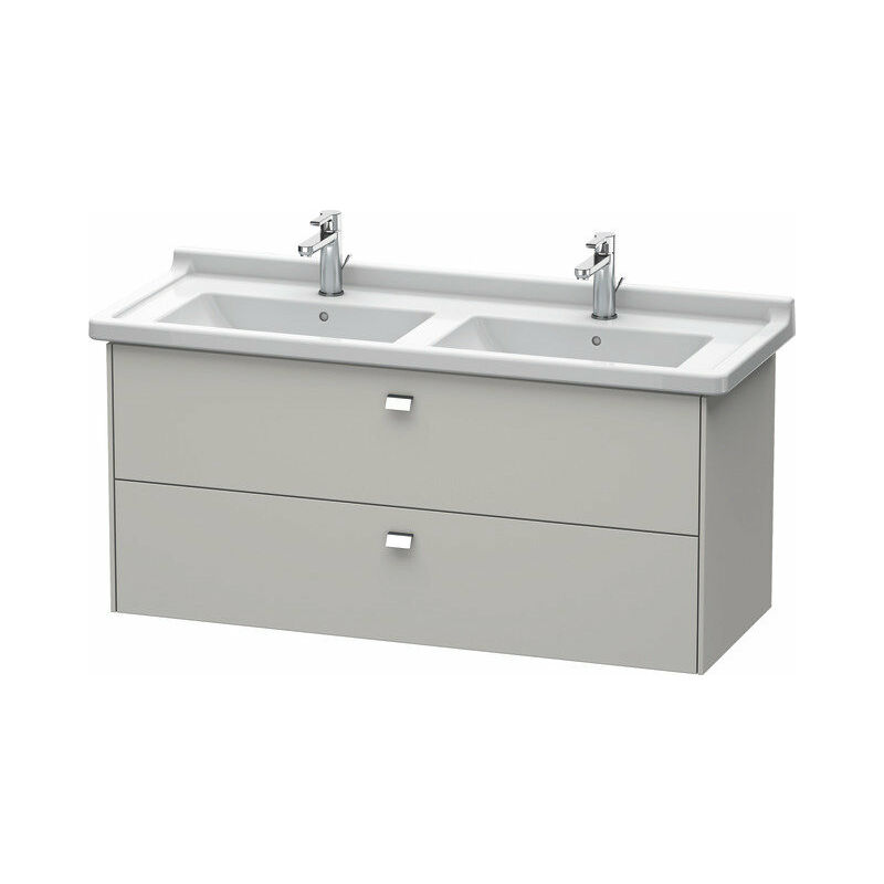 

Duravit Brioso Neceser de pared 122,0 x 46,9 cm, con 2 cajones, incl. hueco para sifón y delantal, para lavabo Starck 3 033213, Color