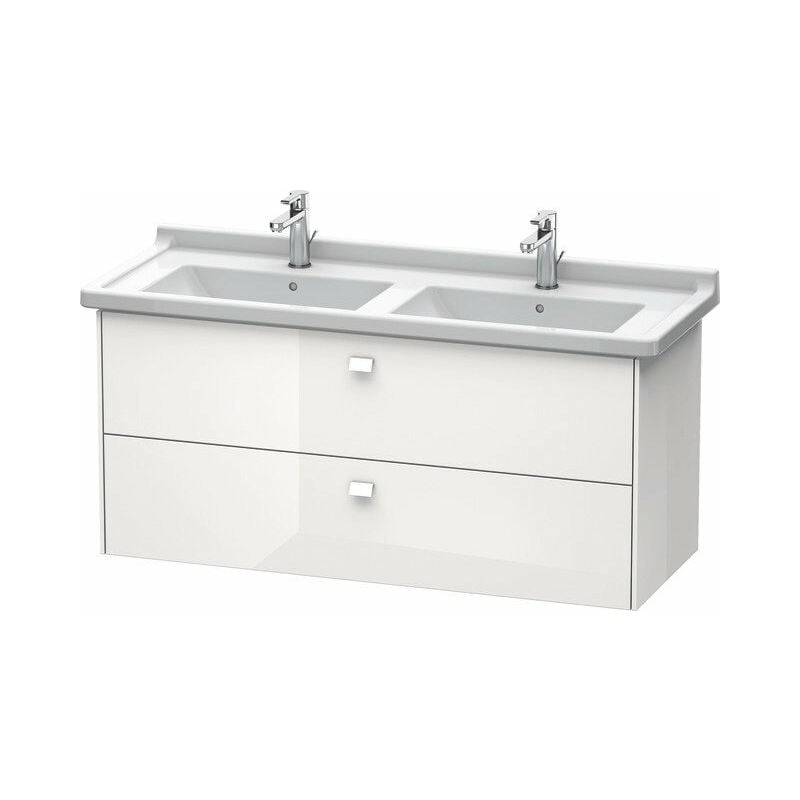 

Duravit Brioso Neceser de pared 122,0 x 46,9 cm, con 2 cajones, incl. hueco para sifón y delantal, para lavabo Starck 3 033213, Color