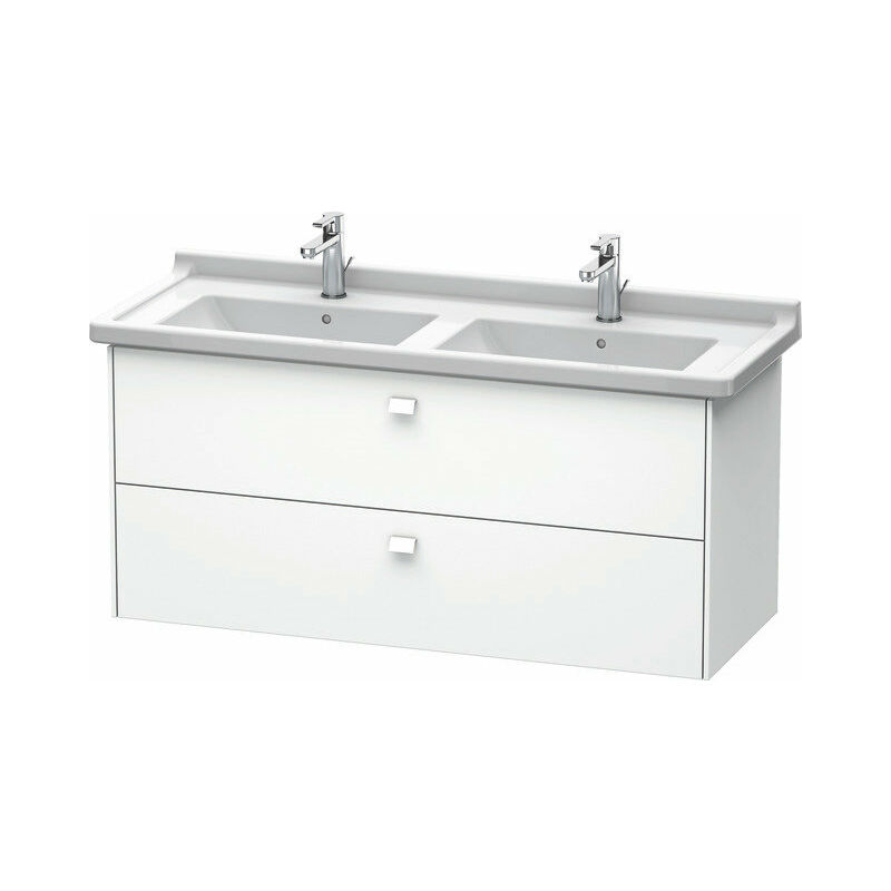 

Duravit Brioso Neceser de pared 122,0 x 46,9 cm, con 2 cajones, incl. hueco para sifón y delantal, para lavabo Starck 3 033213, Color