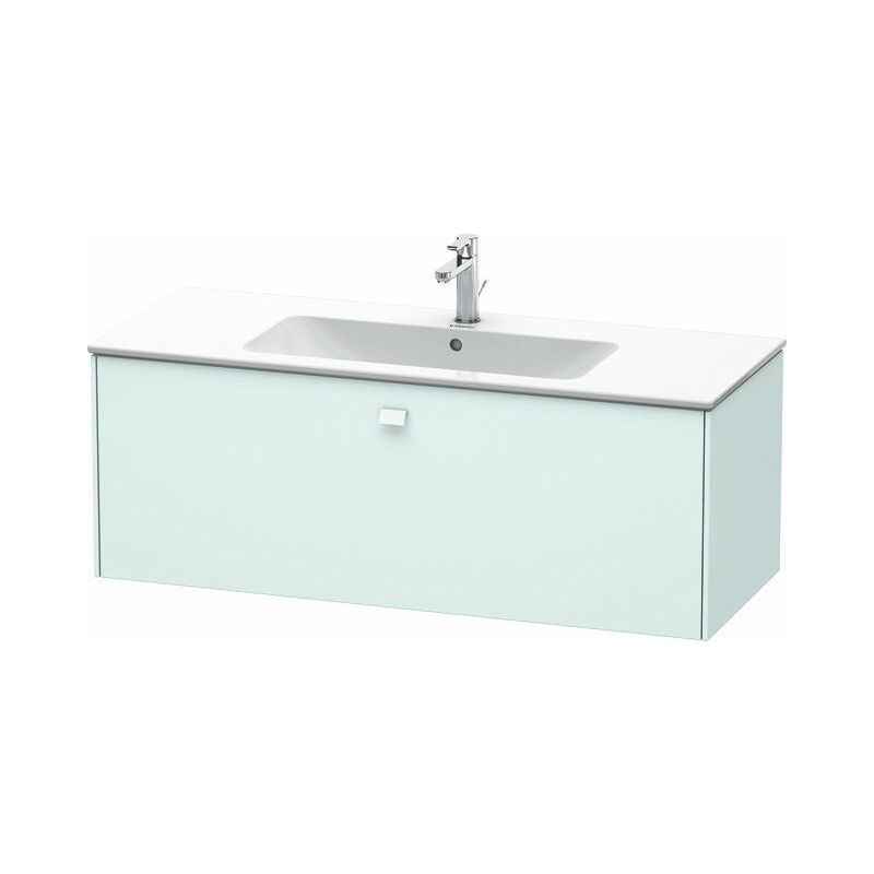 

Duravit Brioso Neceser de pared 122,0 x 47,9 cm, 1 extraíble, para lavabo ME by Starck 233612, Color (frente/cuerpo): Azul claro Decoración mate,